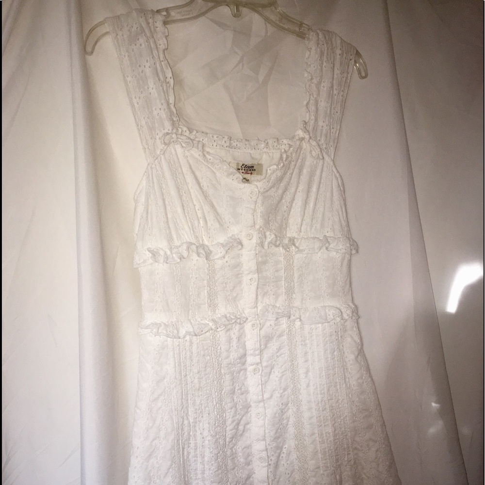 Super Cute White Lace Summer Dress